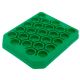 PLASTIC RACK ONLY, Blue, 50mL Centrifuge Tube, Non-sterile, Reusable
