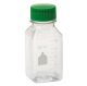 250mL Media Bottle, Square, PET, Individually Wrapped, Sterile
