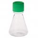 125mL Erlenmeyer Flask, Vent Cap, Plain Bottom, PC, Sterile