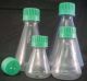 Biodegradable Green Flask, 1000ml, Stantard with 0.2um filter cap, sterile, indi/wrap, 12/CS