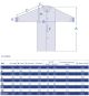 Microporous Lab Coat, Size L, White, 30/CS