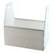 Basket Dip Rect Side Hand, HDPE 18x12x9in