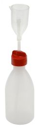 Bottle Adj Vol Disp, LDPE/PMP 250mL 5-25