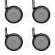 Cabinet Casters, Set of 4
