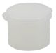 Container w Hinged Lid, PE 2oz