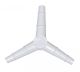 Tubing Connector Equal Y, PP 4-6mm