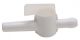 Tubing Stopcock Miniature, HDPE/PP 8mm