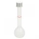Flask Volumetric w Screw Cls, PP 50mL