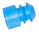 Test Tube Stoppers Blue, LDPE 11-13mm