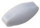 Stir Bar Egg-Shaped, PTFE 0.625 x 1.25in