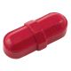 Stir Bar Oct Red, PTFE 0.3125 x 0.875in