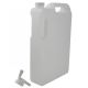 Bottle Space Saver w Faucet, HDPE 5L