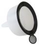 Funnel Anti Splash, 9in HDPE 144oz
