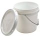 Pail w Cover, HDPE 1gal