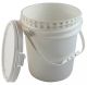 Pail w Screwtop, HDPE 2.5gal