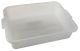 Box Tote Natural, HDPE 21.375x15.5x6in