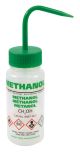 Washbottle GHS WM Methanol, LDPE 250mL