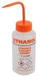 Washbottle GHS WM Ethanol, LDPE 500mL