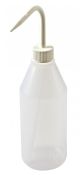 Washbottle Sloped NM White, LDPE 500mL