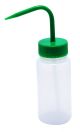 Washbottle WM Green Cap, LDPE 250 mL