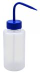 Washbottle WM Blue Cap, LDPE 500mL