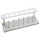 Rack Test Tube Kit 6 Place, HDPE 25mm