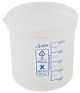Beaker Square Grad, PP 1000mL