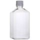 Square Media Bottle1000ml PET ster CS/24