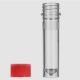 Tube 2mL stand clr-t/red-cap 10-BG/500