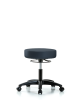 Vinyl Desk Hi Stool RG Casters
