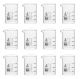 BEAKER, GLASS, BORO 3.3, 100ML, PK 12