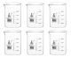 BEAKER, GLASS, BORO 3.3,1000ML PKG/6