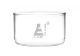 300ml Crystallizing Dishes Without Spout, Boro. Glass, Flat Bottom