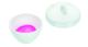 Crucible 20ml., Porcelain with lid, Squat