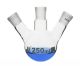 250ml Flask Distillation three Neck Screw thread 24/29 Socket Size