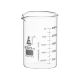 Beakers - Glass -250ml, ASTM, Low Form, with spout, borosilicate glass, dual scale graduated,