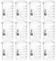 Beakers - Glass - ASTM, Low Form, with spout made of borosilicate glass, graduated, 250 ml, pkg/12