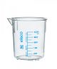 Beaker - TPX, 250 x 10ml.