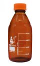 Bottle Reagent - Amber, borosilicate glass, with screw cap (GL 45) 1000ml.