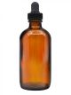 Bottle Dropping, Amber color, soda glass with screw cap and fitted with dropper, 180ml.( 6 oz)