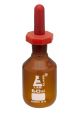 Bottle Pipette Dropping, Amber colour, 60ml.