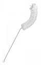 Brush Flask - Nylon, on stainless steel wire handle, overall length 330mm