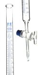 Burettes - Glass Key Capacity 100ml Sub. Div.0.20ml Tolerance ± 0.20ml class-B