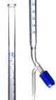 Burettes - PTFE Rotaflow stopcock, capacity 25ml, Sub. Div. 0.10ml Tolerance ± 0.10ml, class 'B'