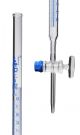 Burettes Schellbach-single bore, glass stopcock, capacity 50ml, Sub. Div. 0.10ml Tolerance ± 0.10ml, class 'B'