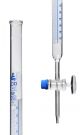 Burettes Schellbach-single bore, glass stopcock, capacity 100ml, Sub. Div. 0.20ml Tolerance ± 0.20ml, class 'B'