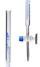 Burettes Schellbach-single bore, glass stopcock, capacity 50ml, Sub. Div. 0.10ml Tolerance ± 0.05ml, class 'A'