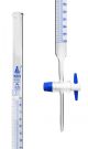 Burettes Schellbach-PTFE key stopcock, capacity 100ml, Sub. Div. 0.20ml Tolerance ± 0.10ml, class 'A'
