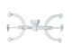 Burette Clamp - Double, Polypropylene