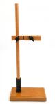 Burette Stand - Single, made of seasoned hardwood